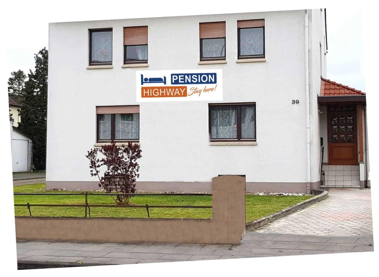 Pension Highway Bünde Kültér fotó